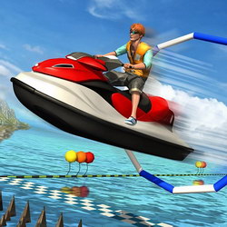 Super Jet Ski Race Stunt: Water Boat Racing